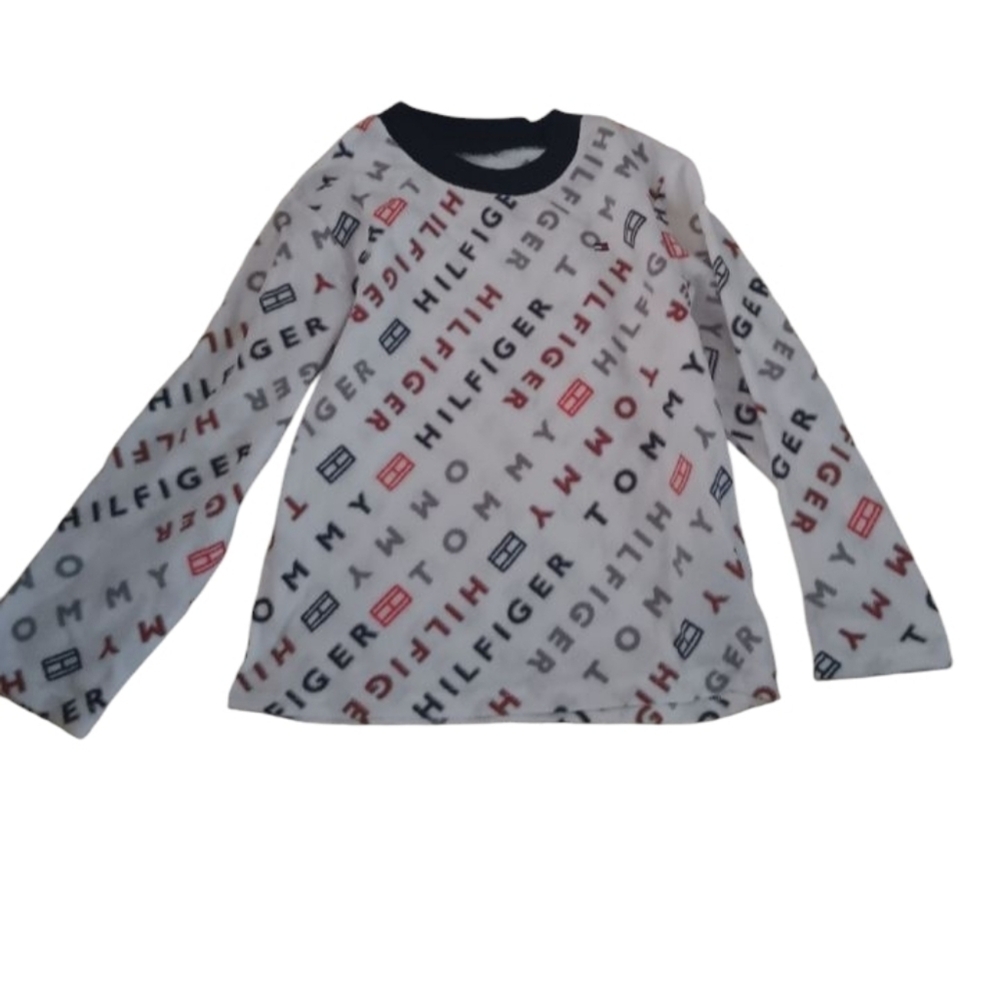 Tommy Hilfiger Boys/Girls Fleece Pullover Top Size 6/7 NWT